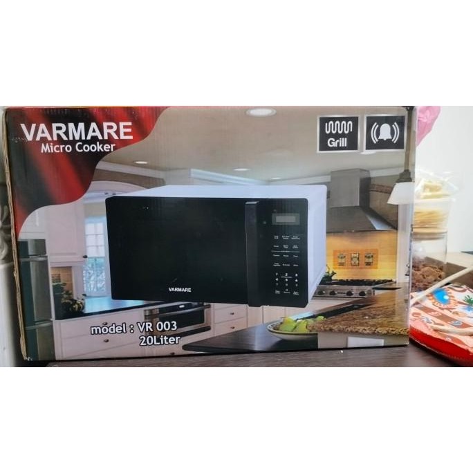 VARMARE VR 003 Micro Cooker Microwave Oven Elektrik Listrik BARU