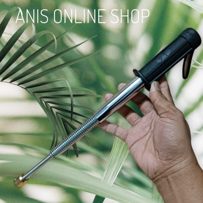 Baton Stick Tongkat Lentur Spiral Alat jaga Diri Praktis