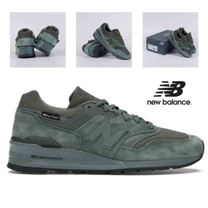 sepatu NB NEW BALANCE 997 x SuperFabric Olive