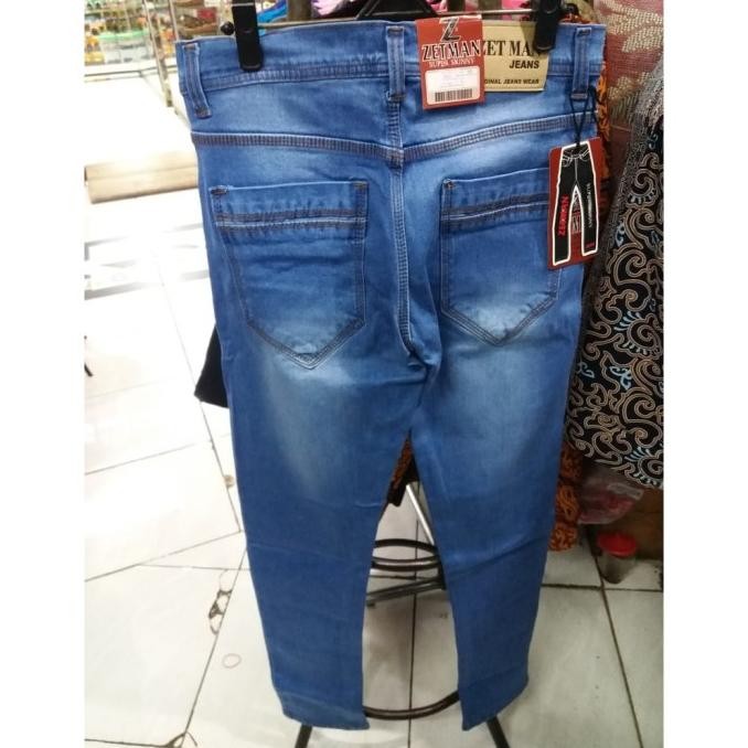 zetman | zet man| celana jeans pria | jeans biker | biker | celana zet Terlaris