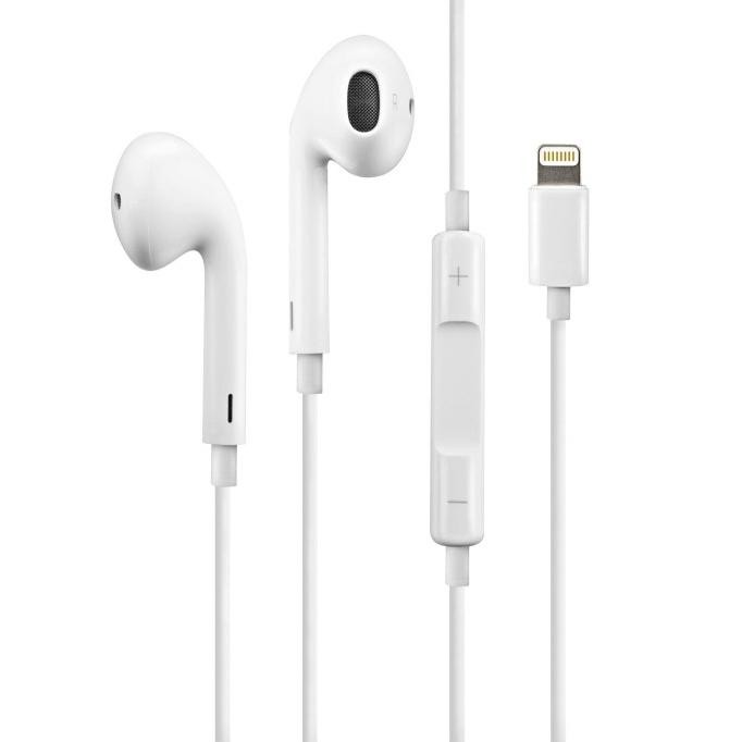 Headset Iphone 7 Plus Handsfree Earpods Apple iPhone 7 Original Terlaris