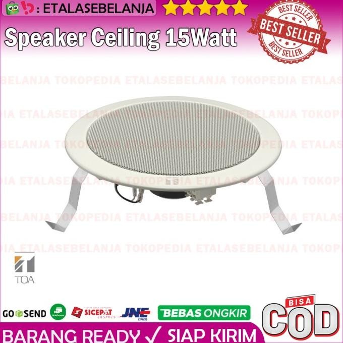 TOA ZS-2852 - CEILING SPEAKER 15 WATT Terlaris