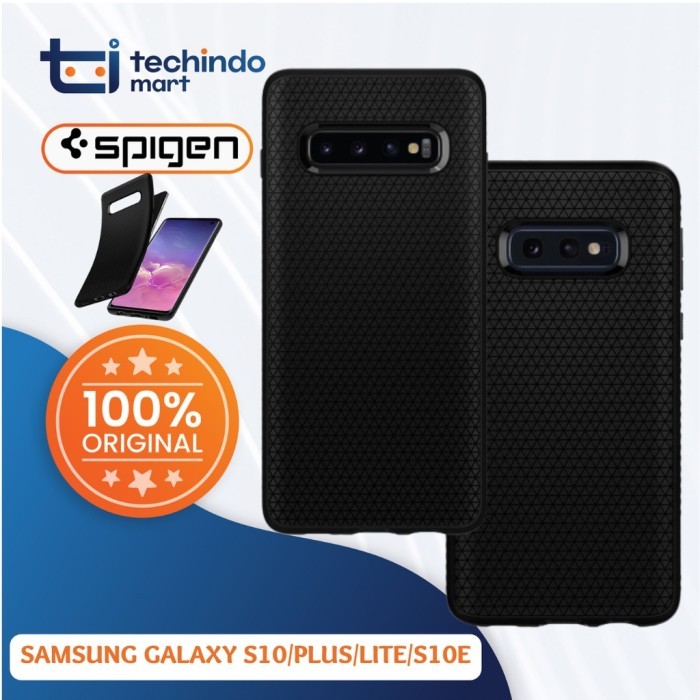 TERBARU - Case Samsung Galaxy S10 / Plus / Lite / S10e Spigen Liquid Air Casing