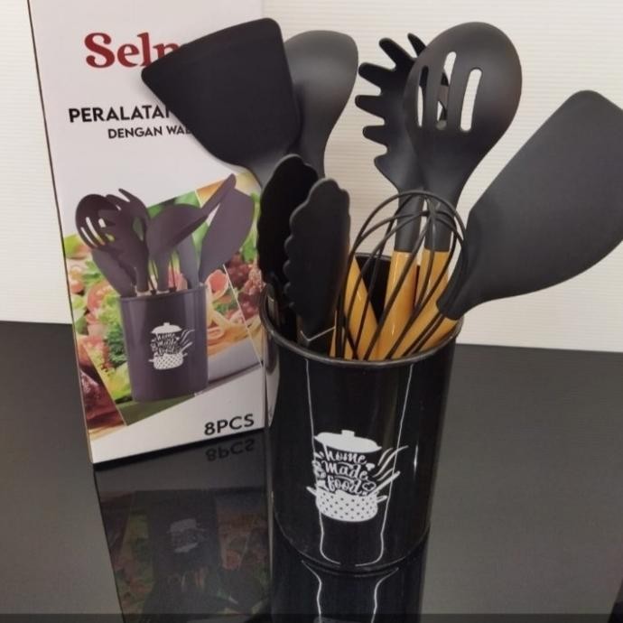 Set peralatan dapur spatula alat masak alat dapur set Selma kiara