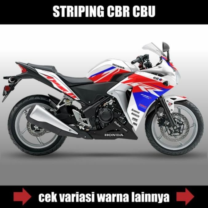 Decal Striping Cbr Cbu Thailand / Stiker Motor Honda Cbr Thailand