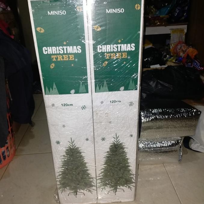 miniso christmas tree sale 1,2 meter pohon natal 1.2 meter sale miniso