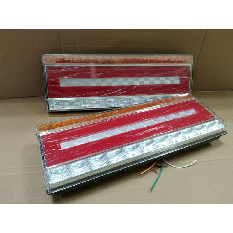 Lampu Stoplamp Led 24Volt  Belakang Truck Canter 41Cm.