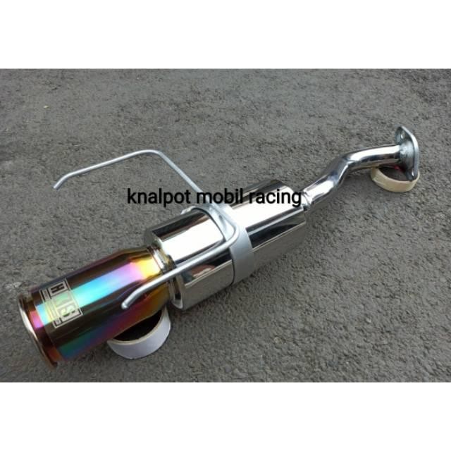 Knalpot Mobil Racing System Baut Bolton Muffler Honda Brio Jazz Ge Gk5 Yaris Mobilio