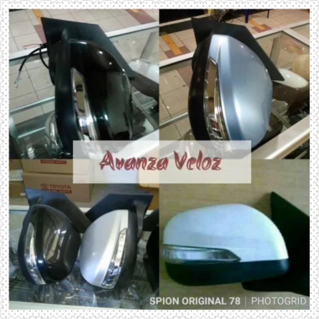 Spion Mobil Toyota Avanza Veloz Tahun  2012 2013 2014 2015 2016 2017 1Pcs Retrack