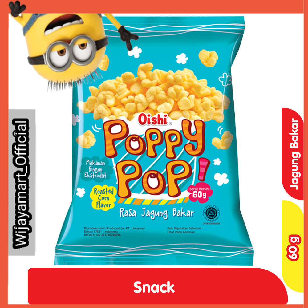 

Oishi Poppy Pop Jagung Bakar 60 g