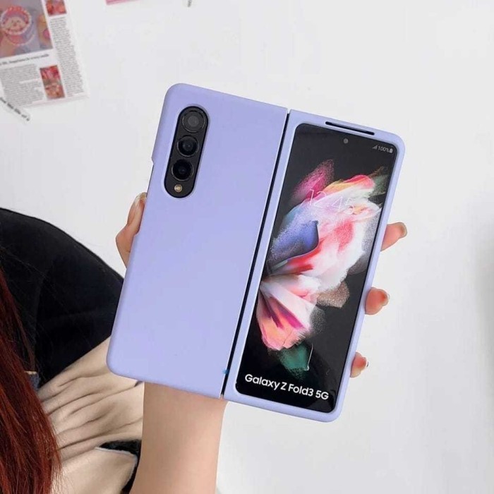 

SALE TERLARIS CASE SAMSUNG GALAXY Z FOLD 3 4 5 FOLD 6 SILIKON PREMIUM LIQUID SLIM CANDY MACARON