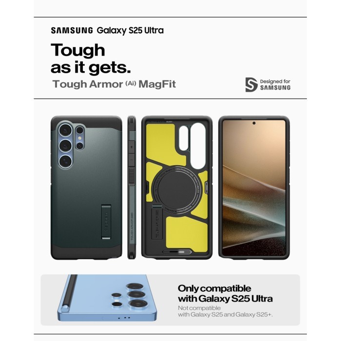 

SALE TERLARIS CASE SAMSUNG GALAXY S25 ULTRA PLUS SPIGEN TOUGH ARMOR MAGFIT ANTI SHOCK CRACK COVER