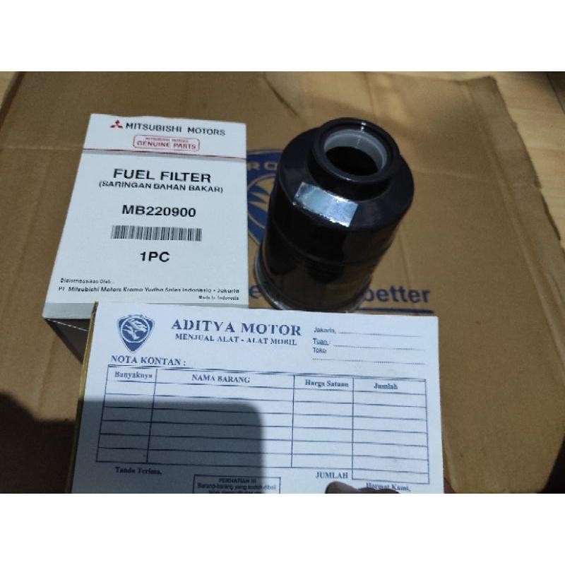 Filter Solar Kuda Diesel L300 Diesel Original Resmi Mitsubishi Ktb 100%