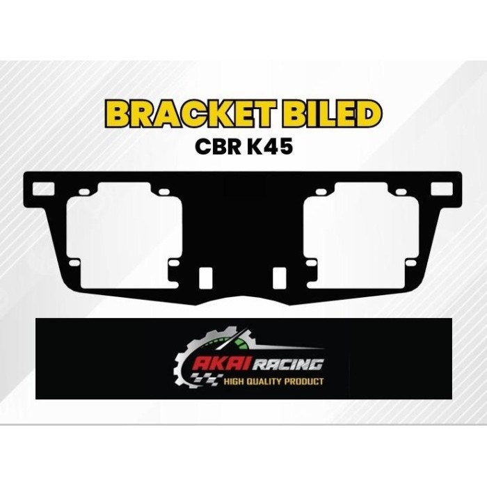 BREKET LAMPU BILED PROJIE LED HID 2.5 INCH MOTOR CBR 150 K45