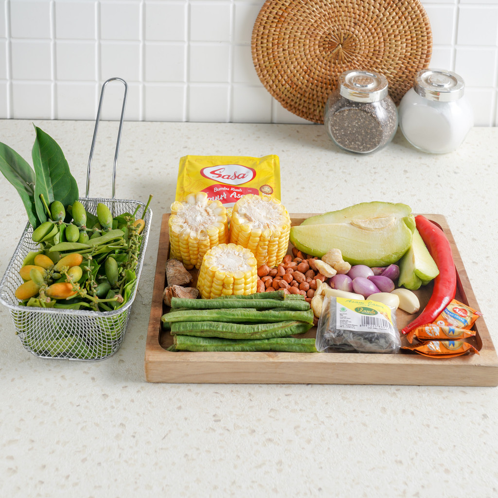 

Sayurbox Kitchen Paket Masak Sayur Asem Family Pack 1 pack