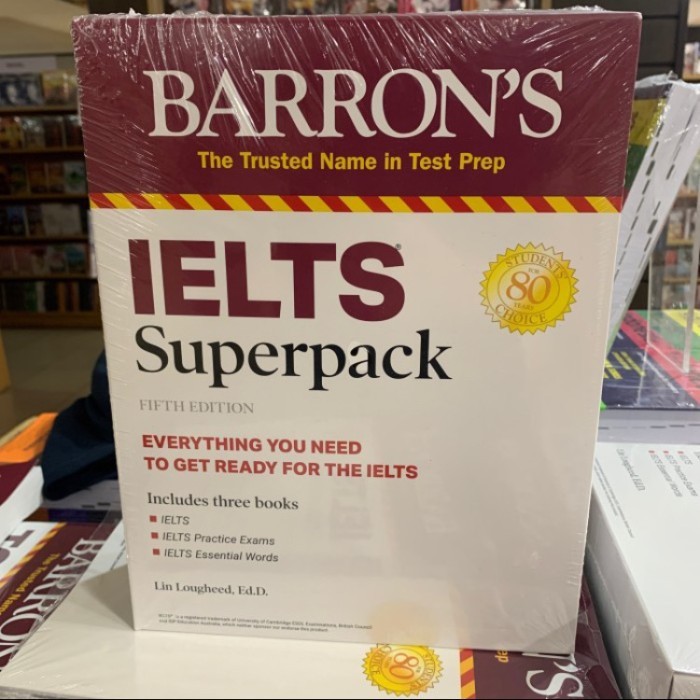 Barron's ielts superpack edisi terbaru fifth edition