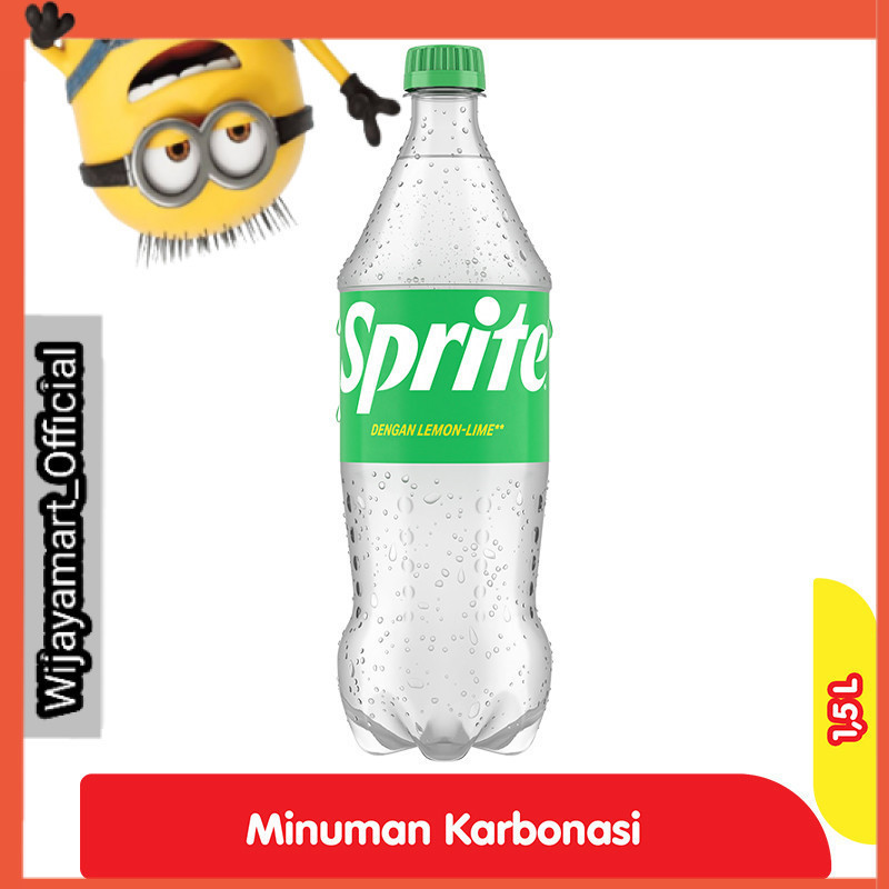 

Sprite Original Minuman Soda Rasa Lemon Jeruk Nipis Botol 1.5 L