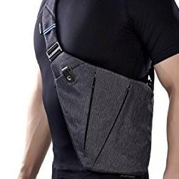 Niid Fino Ling Houlder Crobody Chet Bag Lim Antitheft