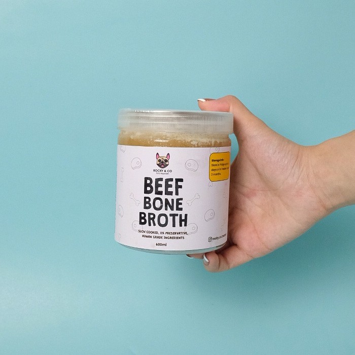 Terlaris Rocky n Co Beef Bone Broth Kaldu Sapi Dog Supplement SALE