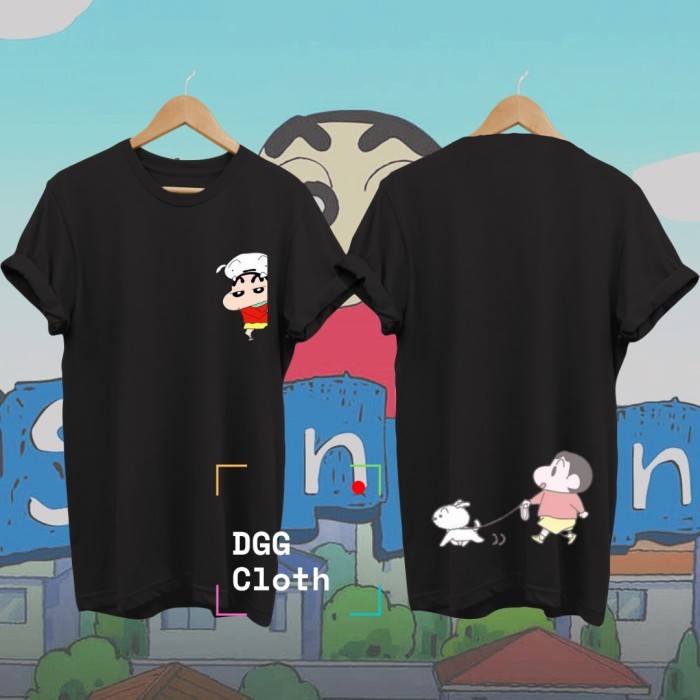 BRD BAJU KAOS SINCHAN CARTOON - TSHIRT SINCHAN - TYPE 23 SGA
