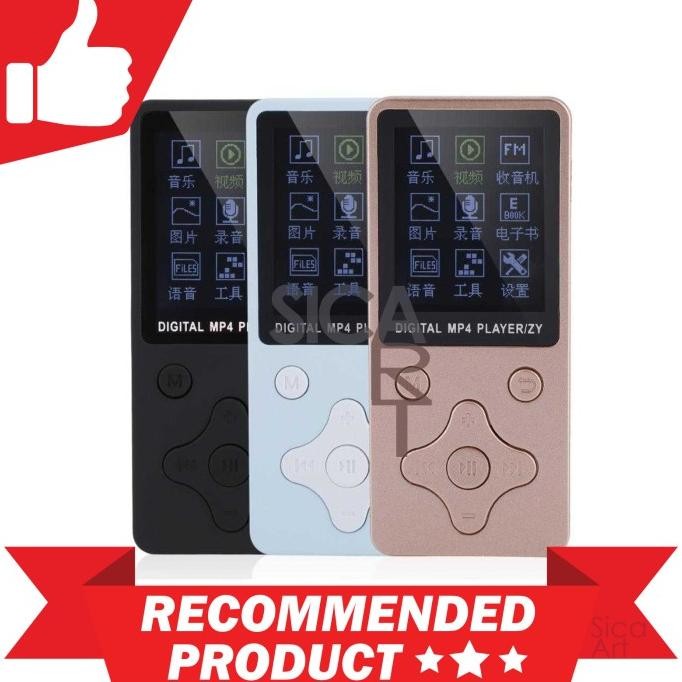 Murah Mp4 Player Mini Mp3 Portable Music Player Tf Card Slot