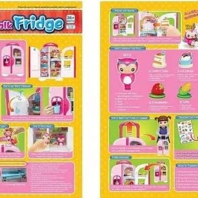 Murah Mainan Anak Kongsuni Sing N Talk Fridge Kulkas Original Korea