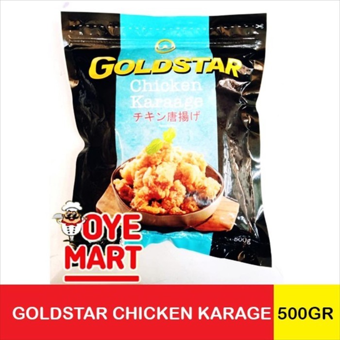 

GOLDSTAR CHICKEN KARAGE 500GR / AYAM KARAGE