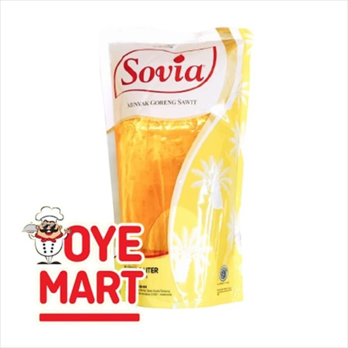 

MINYAK GORENG SOVIA 1 LITER HARGA PROMO MINYAK KELAPA/MINYAK GORENG