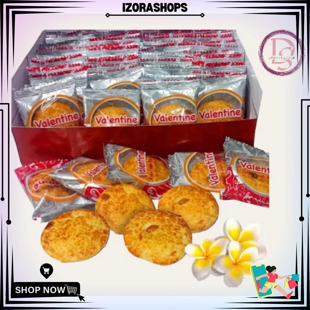 

[Bali] - Pie Kacang Valentine Isi 50 Pcs D Cod