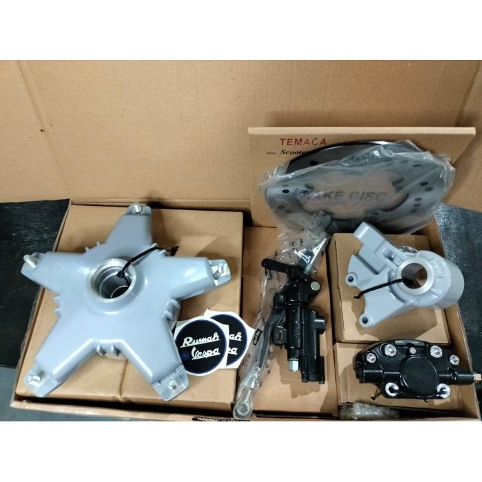CAKRAM TEMACA MASTER REM BAWAH VESPA PX SERIES