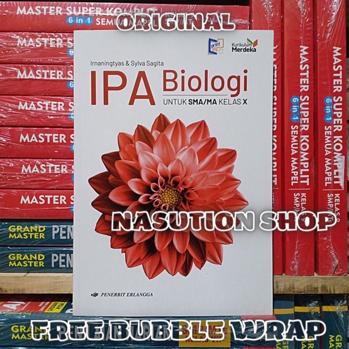 

DISKON Buku IPA Biologi Kelas 1 / X 10 SMA Erlangga Kurikulum Merdeka ORI