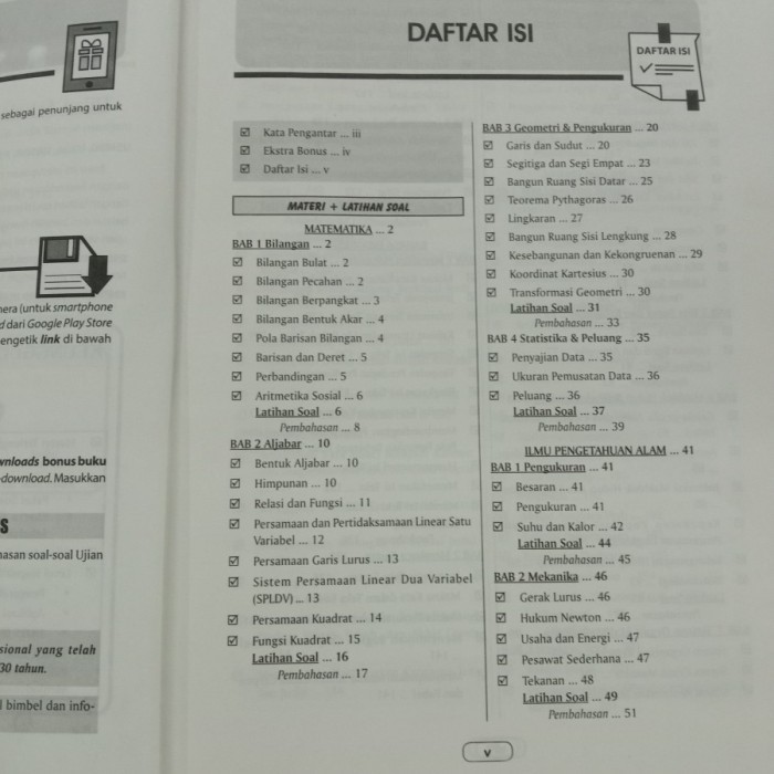 HOT PROMO Buku Latihan Soal Ujian Sekolah Kelas 9 SMP MTs IPA CERDAS AKM US USBN