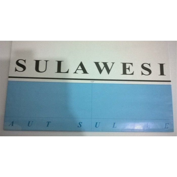 

SALE peta Sulawesi lipat