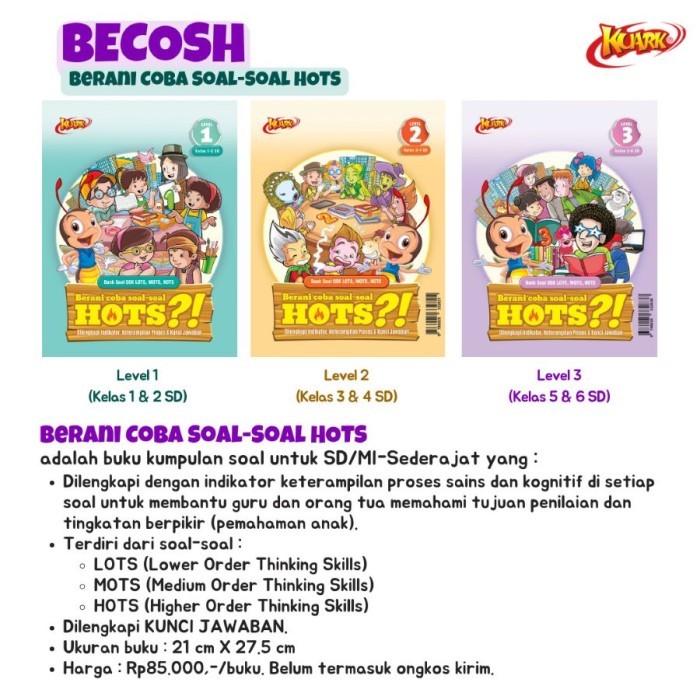 

PREMIUM Buku Berani Coba Soal - Soal HOTS