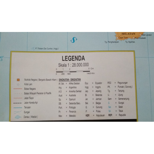 

FLASH SALE Peta Dunia Bingkai Kayu 2 Meter