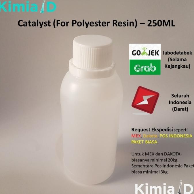 

Promo Catalyst - 250 Gram - Katalis Resin - Pengeras Resin Polyester COD