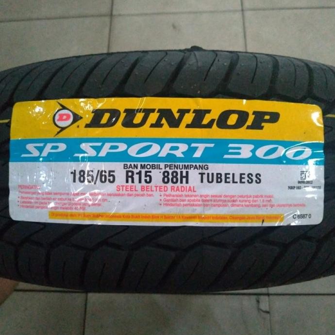 Dunlop SP Sport 300 185 65 R15 88H Ban Mobil Oem Honda Mobilio Ertiga