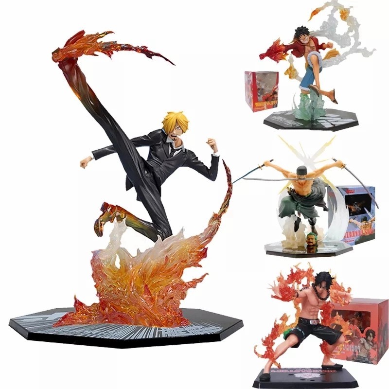 3d anime figure resin zoro ashura anime one piece