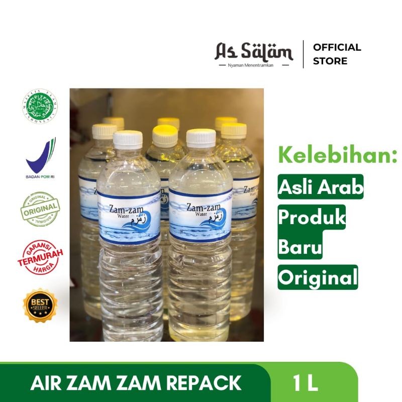 

Zam Zam 1000 ml / 1 L Asli Original