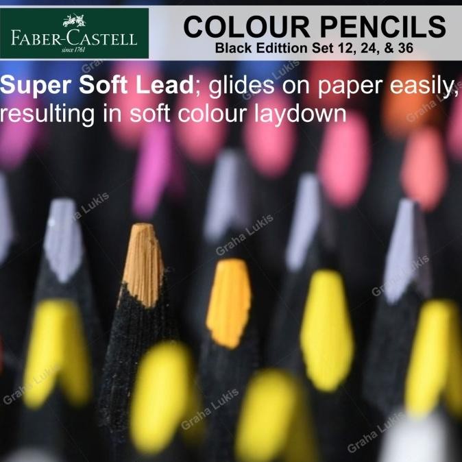

Sale Faber Castell Black Edition Colour Pencil