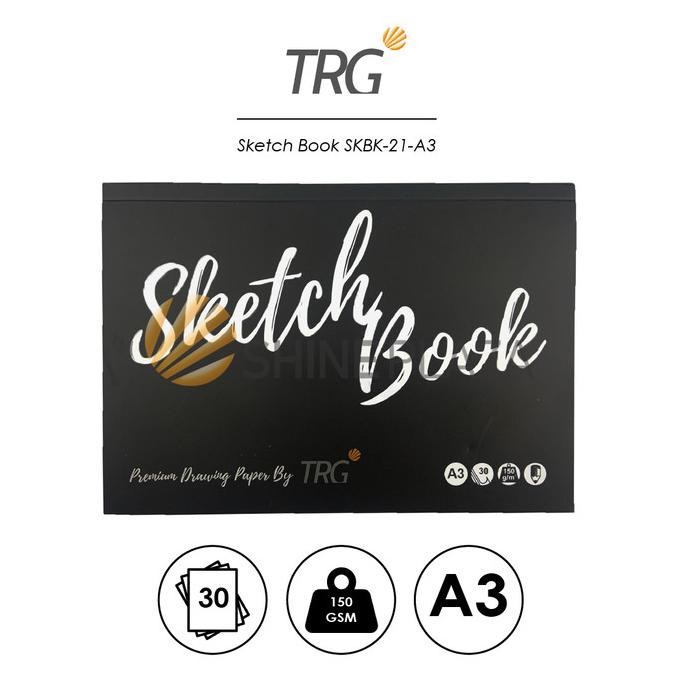 

Sale Trg Sketchbook Sketch Drawing Book A3 150Gsm Skbk-21-A3 - Kertas Buku Gambar & Sketsa 150 Gsm Trg