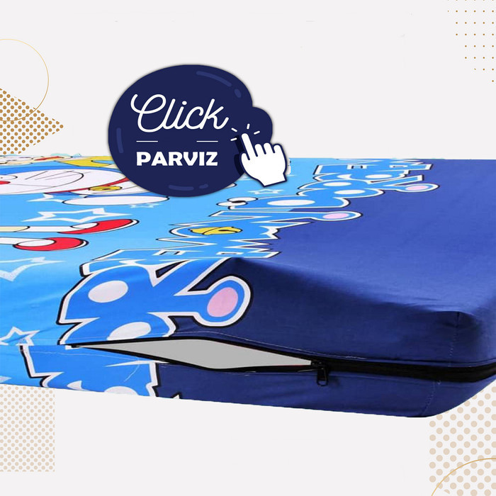 Sarung Kasur Busa Resleting 90x200x15 - Sprei Resleting 90x200
