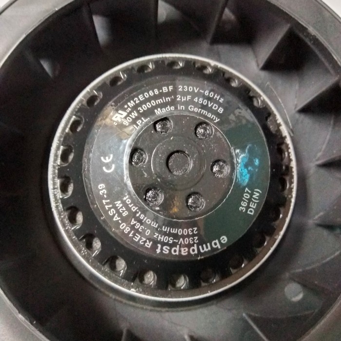 PRY88 R2E180-AS77-39 EBMPAPST FAN AC