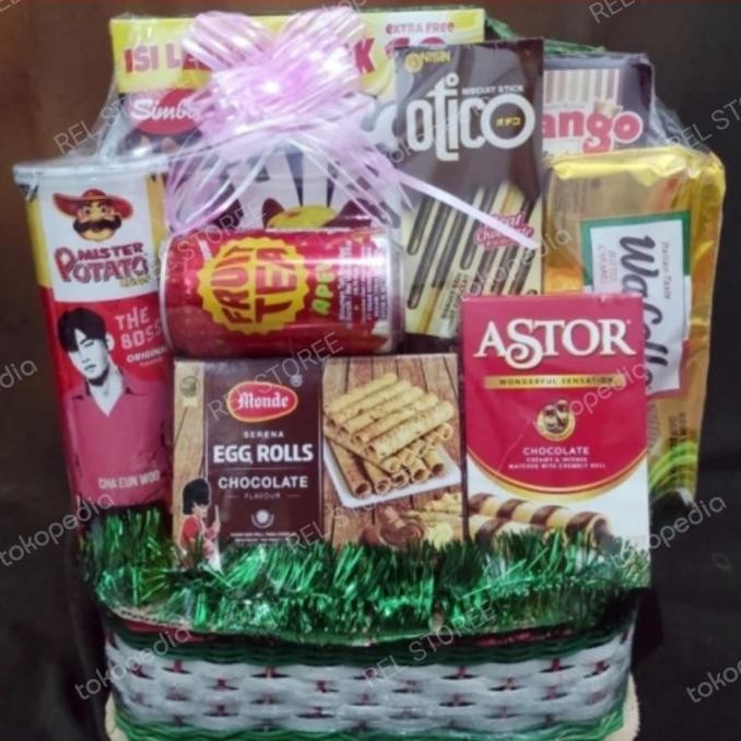 

Parcel Snack Lebaran / Hampers Idul Fitri Imlek Dan Natal Terbaru Kusho_Ari