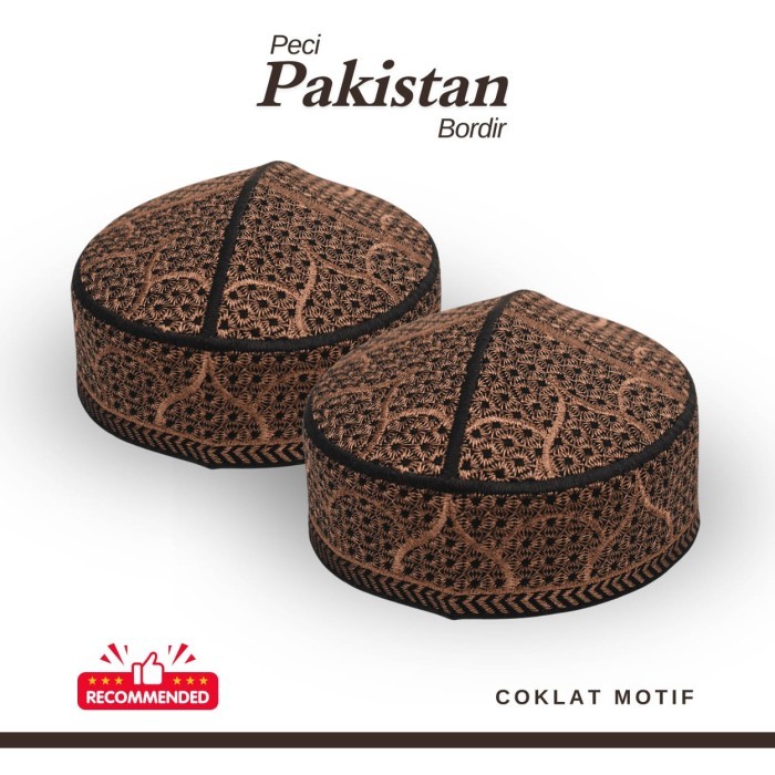 Peci Pakistan Ori Impor Bordir #Gratisongkir #Sale #Discount