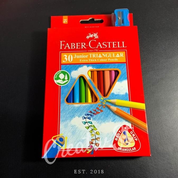 

Sale Faber Castell Junior Triangular Colour 30