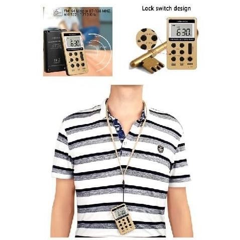 Sale Radio Digital Saku Am Fm Baterai Charge Retekess V112 Mini Pocket
