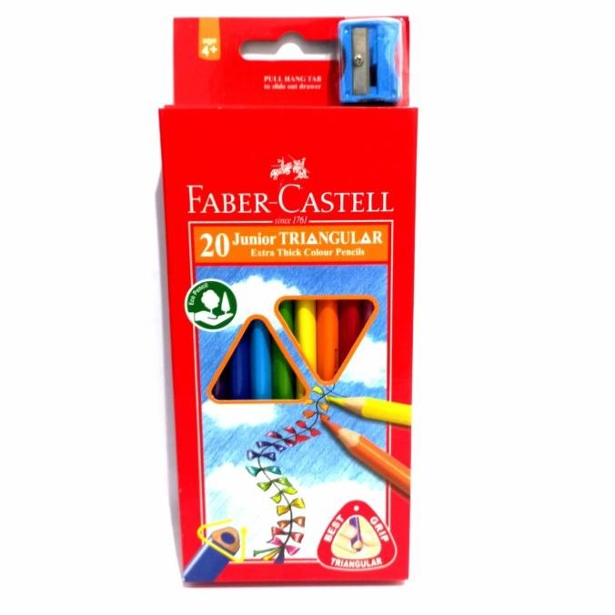 

Sale Faber Castell Pensil Gambar Junior Triangular 20 Warna