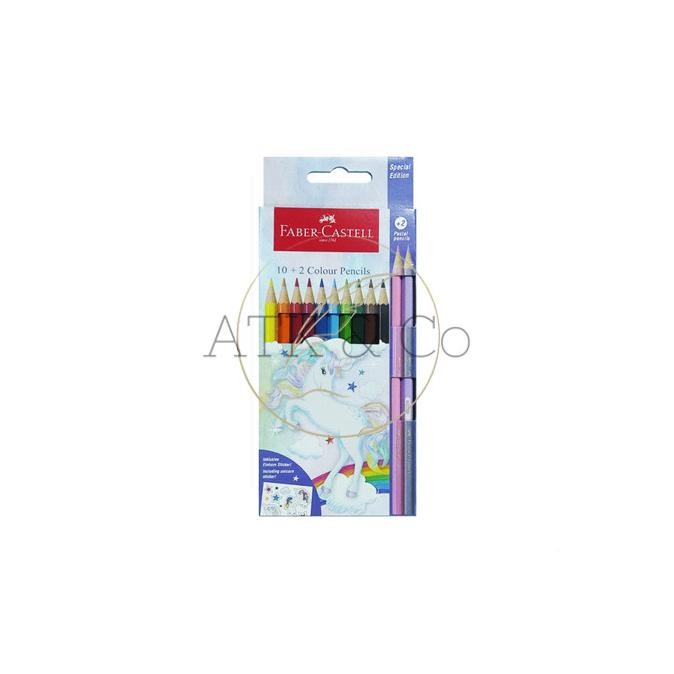 

Sale Pensil Warna Faber-Castell 12 Colors Unicorn Special Edition - Color Pencil 12 Colour