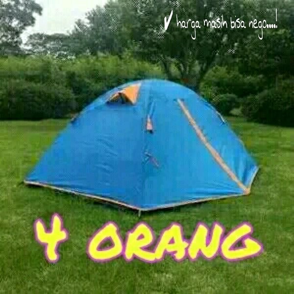 Tenda Gunung Ultralight Compass 4P - Compss kapasitas 4 Orang Frame Alloy